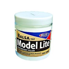 Deluxe Materials BD6 Model Lite Balsa Filler/Tint, Balsa Brown: 240ml