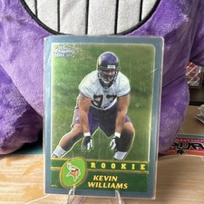 Topps Chrome 2003 Kevin Williams #214 Minnesota Vikings NFL Rookie Card. rookie card picture