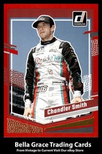 2024 Donruss Racing Chandler Smith #55 Kaulig Racing Red /299 NASCAR