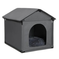 Large Cat  Medium-Small Dog House Soft Indoor with Internal Size 22x20x18in for