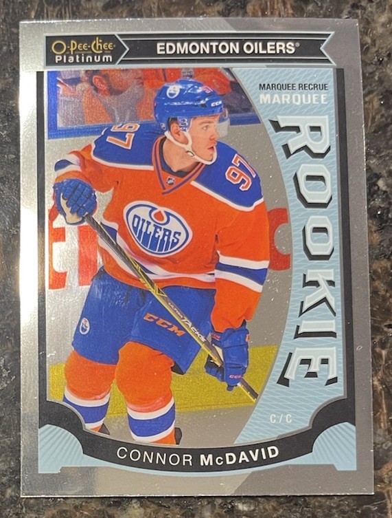 2015-16 O-Pee-Chee Platinum Marquee Rookie Connor McDavid #M1 Edmonton Oilers