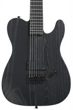 ESP LTD TE-1007B 7-string Baritone Electric Guitar - Black Blast