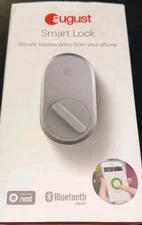 August Smart Lock Keyless Entry - Silver (AUG-SL04-M01-S04)