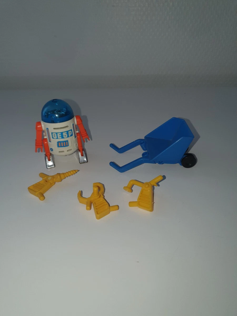 Playmobil Vintage 3318 Robot Klicky Playmo Space 1983 – Figurine Collection R2D2-like