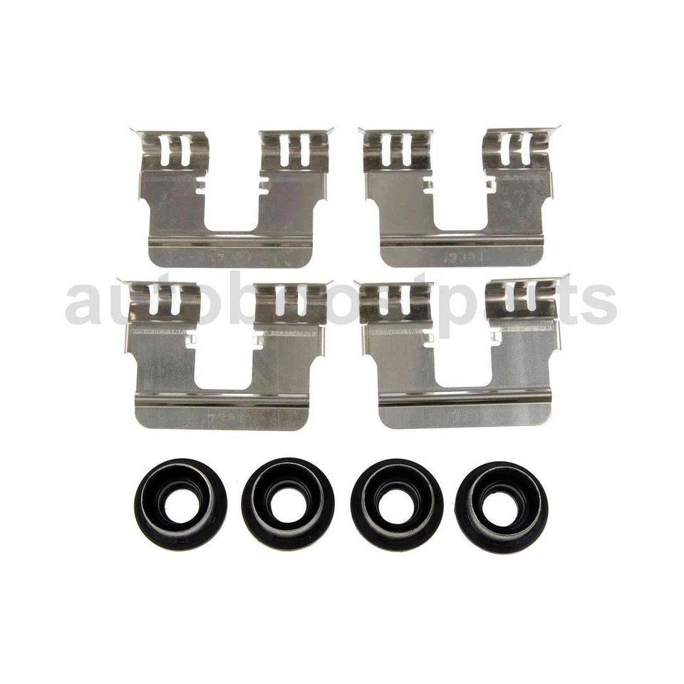 Kit de herrajes de freno de disco delantero trasero para Dodge Charger 2006-2010 Foto 4 de 4