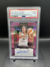 2024 Panini Select WNBA - Signatures Natasha Howard Pink Shimmer Prizm 2/5