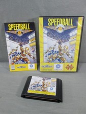 Sega Genesis SPEEDBALL 2 Brutal Deluxe Video Game w/ Manual TESTED Vintage 1991