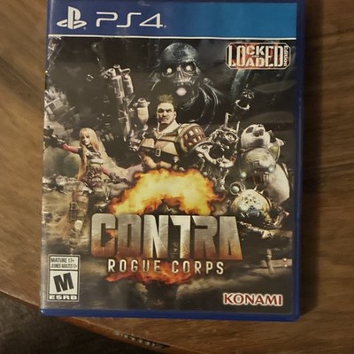 Konami Contra Rogue Corps (Contra Series) M PS4 Top-Down Shooter Multiplayer