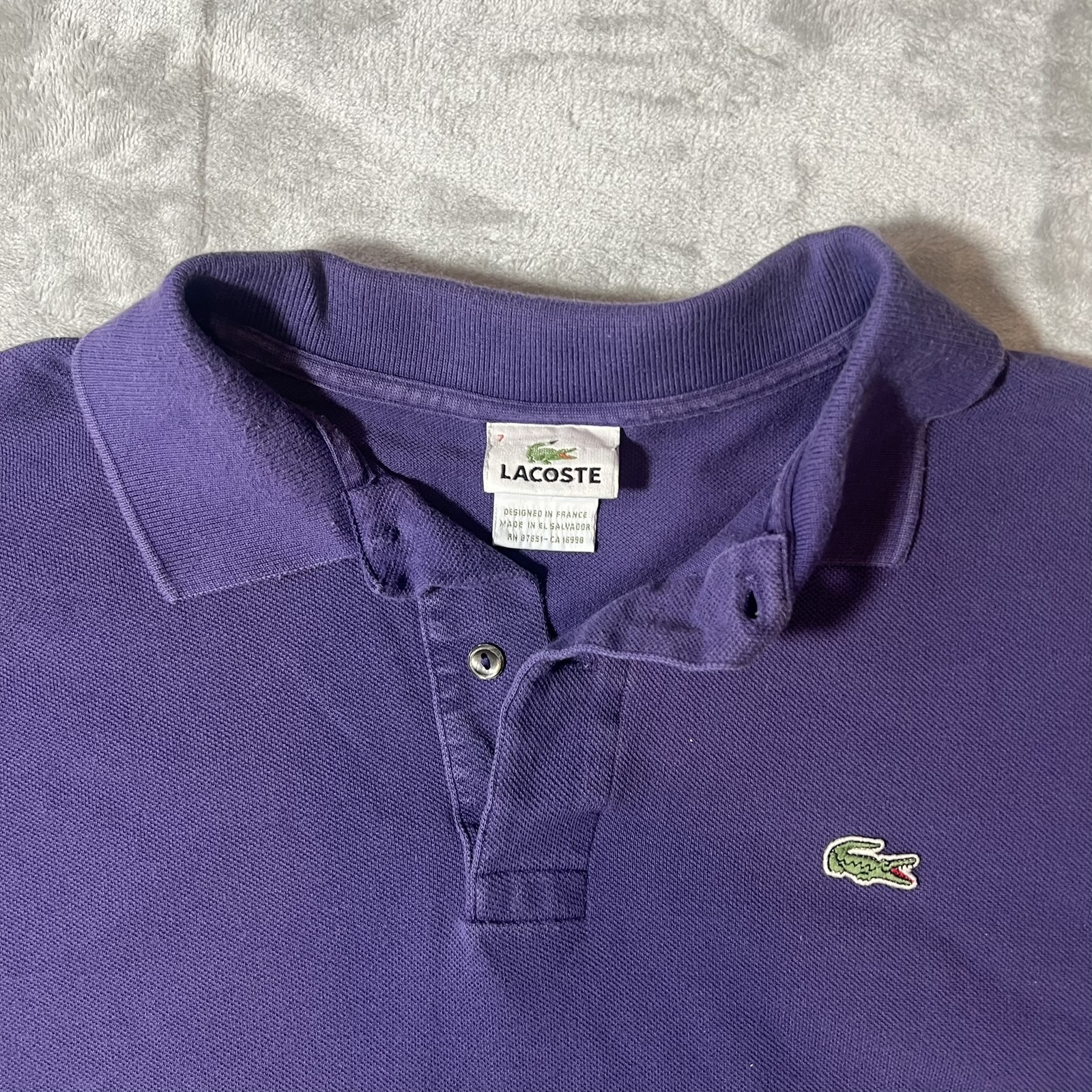 Lacoste Polo Shirt Mens Large Classic Croc Short Sleeve Casual Golf Tennis Top thumbnail 3