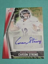 2022 SAGE #A-CS4 Carson Strong Autographs Red