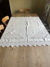 Square Cotton Lace Tablecloth