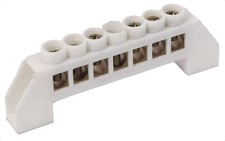 Fielect 4Pcs Terminal Bus Bar 10 Positions Terminal Block Connector Bar 6.07mm W