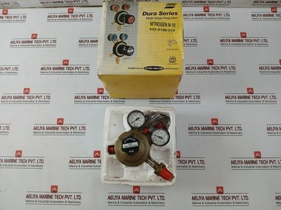 ESAB 433-0196-515 Nitrogen Multi Stage Regulator 230BAR 0-230PSI
