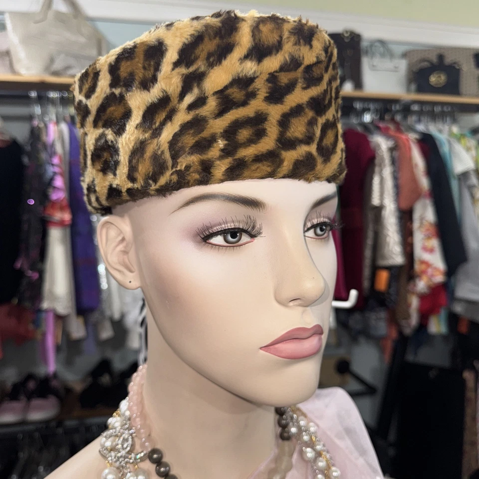 Sombrero pastillero vintage para mujer Ninivah Khomo Mid-Century muy difícil de encontrar Foto 2 de 4