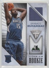 2013-14 Panini Titanium Rookie Jerseys 241/325 Shabazz Muhammad #54 1l2
