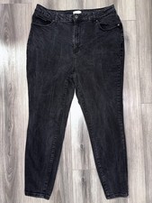 Forever21 Black Jeans Stretch Skinny Classic Denim Women Plus Size 16 High Rise