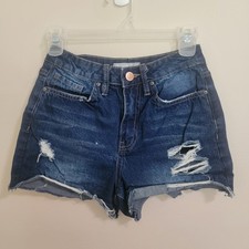 YMI Dream Distressed Denim Shorts SZ 5/27