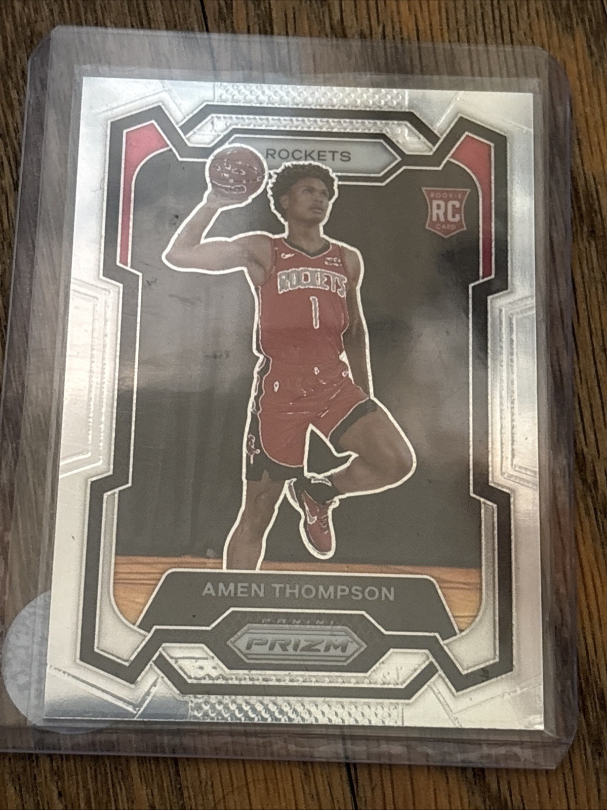 2023-24 Panini Prizm - Amen Thompson #150 Silver Prizm (RC)