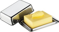 K&uuml;chenprofi 221049 Butterdosen, 1 - Pack, Silber, Silberfarben