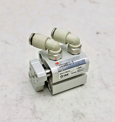 Smc CDQMB12-5 Compact Guide Rod Cylinder 12mm Bore 5mm Stroke 1.0MPa Max