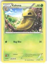 Kakuna 2/160 Uncommon Primal Clash Pokemon Moderately Played