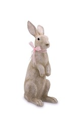 XXL Hase Stehend, Osterhase aus Kunststein knapp 50 cm