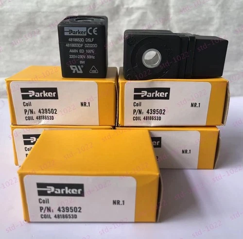 NEW Parker Solenoid Valve Coil 4818653D D5LF 8W