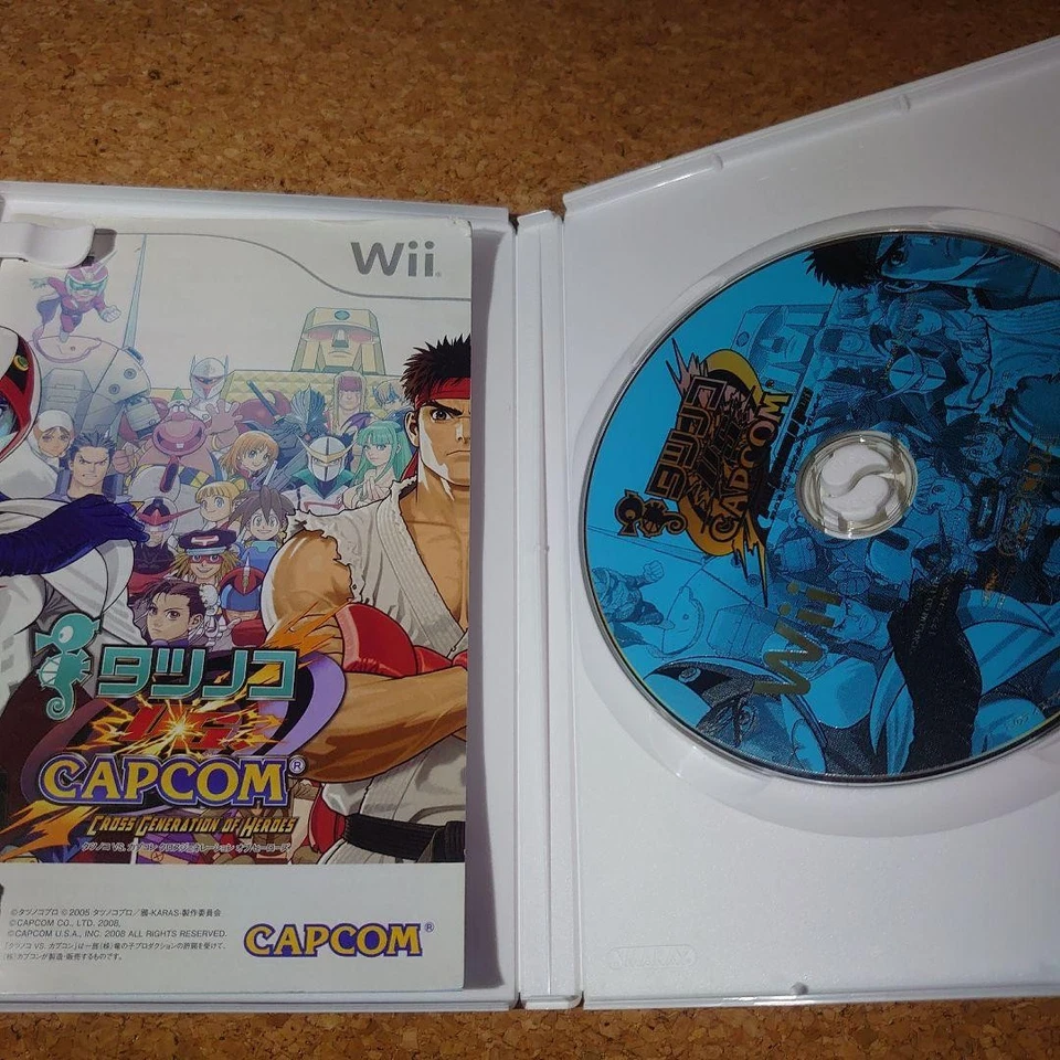 Tatsunoko VS CAPCOM Capcom Action Fighting RVL P RF7J Case JP 54 Nintendo Wii - Image 2 of 4