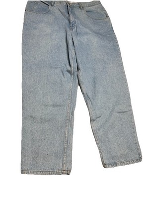 anchor blue beyond baggy デニム 42 greeny Vintage Anchor Blue Jeans Mens 42x32 Blue Beyond Baggy Denim Pants