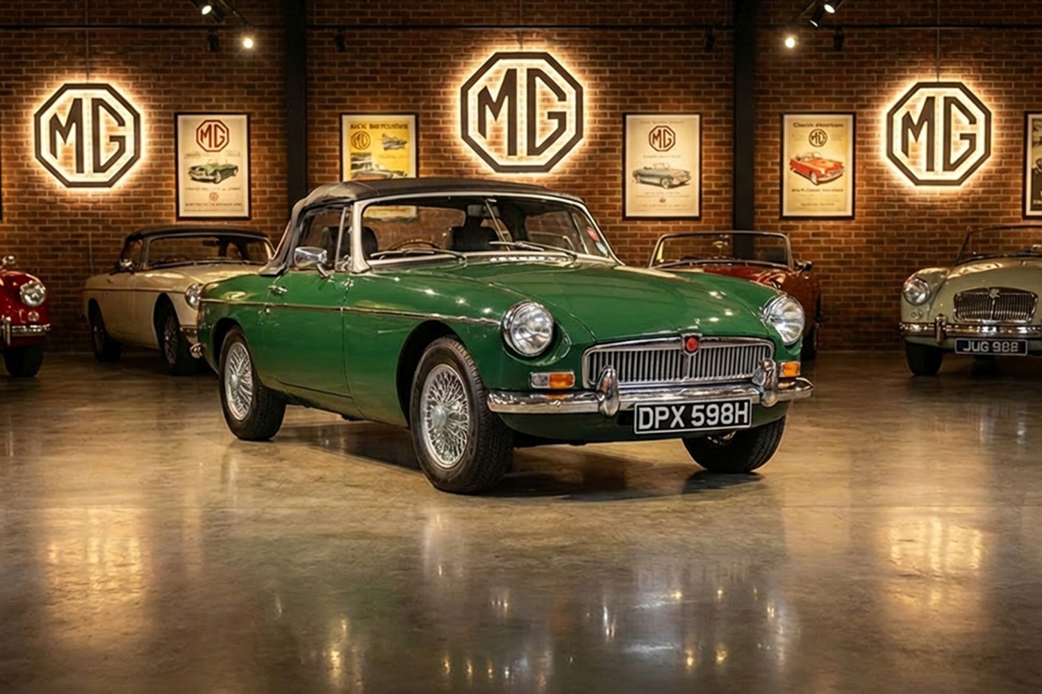 1969 MGB Roadster B R G Coachwork Black Leather Fully Restored 2003