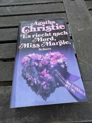 158353 Agatha Christie ES RIECHT NACH MORD, MISS MARPLE HC Vintage Sammler