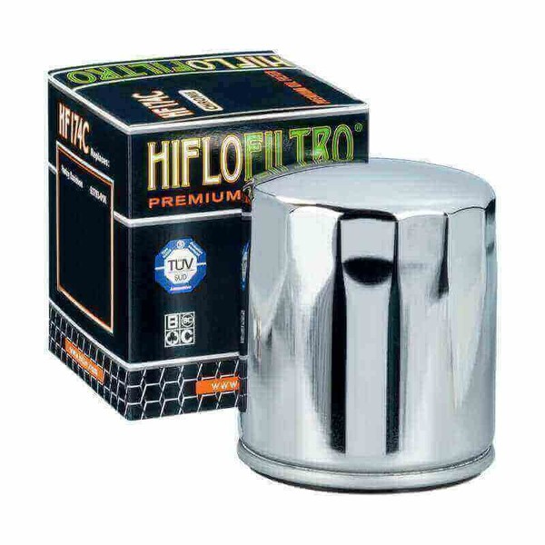 Hiflofiltro Harley Davidson V-Rod 02/17 ÖLfilter HF174C-image