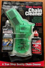 NEW! Finish Line Bicycle Chain Cleaner Kit with Lube and Degreaser-Shop Quality!