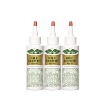 Wild Growth Oil 3 Pack 4oz. Hair Growth Treatment Moisturizer. All Hair Types.