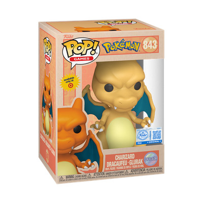 Funko Pop! Pokemon Charizard (Soft Color) Exclusive Figure #843