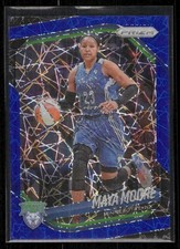 Maya Moore 2025 Panini Prizm WNBA #135 Blue Velocity Prizms Minnesota Lynx