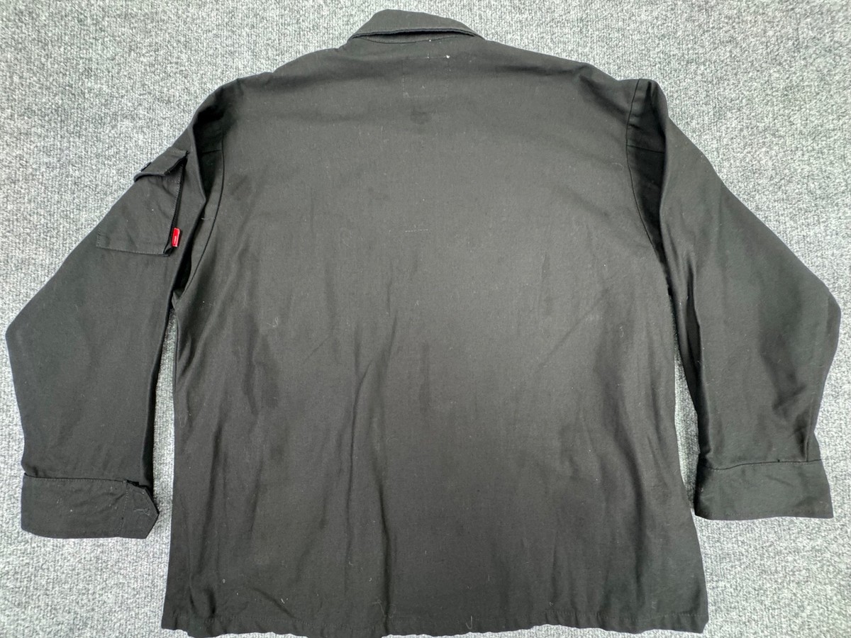 WTAPS Jungle Shirt Jacket Size 02 Black Military Utility Button Up