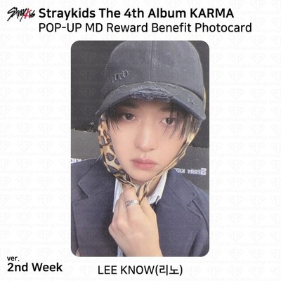Stray Kids 4th Album Karma POP-UP STORE 2nd Week MD Reward Benefit