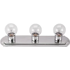 Canarm 3-Bulb Chrome Vanity Bath Light Bar IVLBS1307 Canarm IVLBS1307