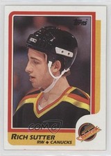 1986-87 Topps Rich Sutter #29 t4m