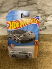 Hot Wheels HW Turbo 5/10 '94 Bugatti EB110 SS 65/250 Ryu's Rides Silver