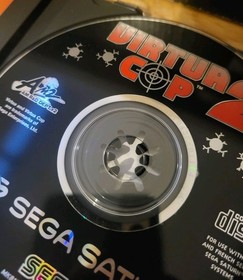 Virtua Cop 2 & Virtua Gun Bundle - Complete In Box - Sega Saturn