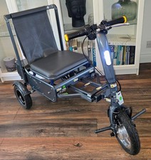 Efoldi 1.5 Explorer Folding Mobility Scooter Excellent Cond Travel Plane Holiday