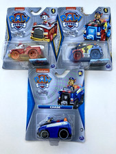 3 x Paw Patrol True Metal Diecast Power Series Autos Marshall & Chase x 2