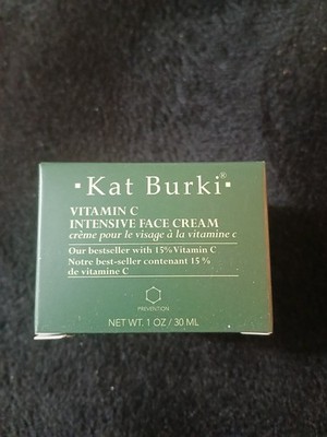 KAT BURKI Vitamin C Intensive Face Cream NIB 30ml/1 Fl oz