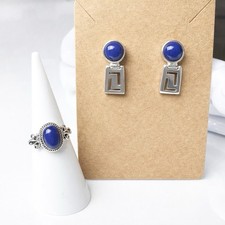 NEW Sterling Silver Lapis Lazuli Ring Size 5 ...