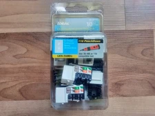 IDEAL Electrical 89-761WH CAT-6 Keystone Modular Jacks, White, Pack of 10