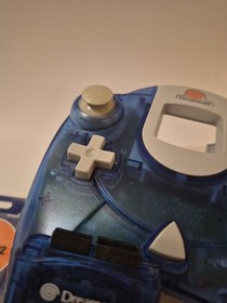 Sega Dreamcast Clear Blue Controller And Matching VMU **Discounted** Big Gash
