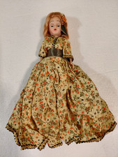Vintage 11  Hard Plastic Doll Floral Dress Re...
