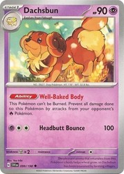 Dachsbun 099/198 Scarlet & Violet Base Set